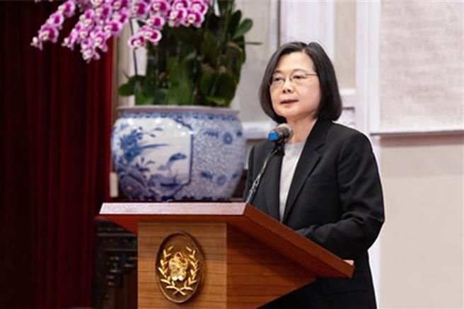 蔡英文总统(资料照片，总统府提供)