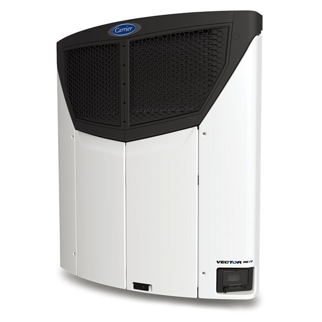 堃琛企業2024年首推薄型Vector HE 19運輸冷凍機組。圖／堃琛企業提供