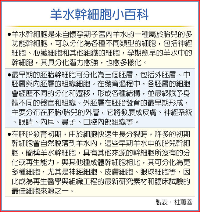 羊水幹細胞小百科