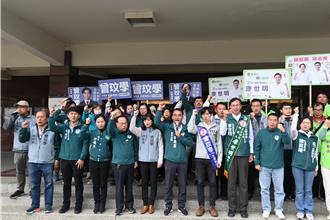 苗縣區域立委號次抽籤 綠營康世明抽1號、曾玟學抽2號