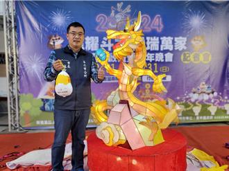 雲林斗六龍年主燈跨年夜就亮！ 特色「蛋蛋龍」小提燈限量1千個