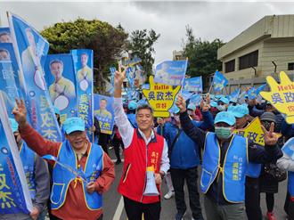 澎湖立委选举号次抽籤  国民党百人相随、民进党单刀赴会