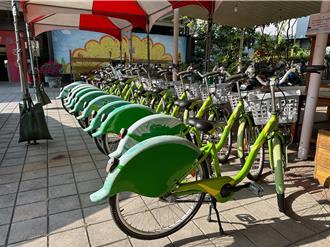 台南藏金阁年终拍卖 环保T-Bike脚踏车每辆500元