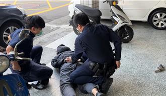 台中銀行、農會搶案演習 警方飛馳解困超熱血 阿公也想參一咖