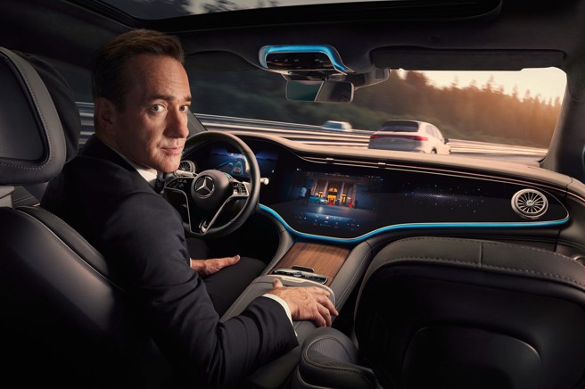 自動駕駛是 Mercedes-Benz 開發車輛的重點。（台灣賓士提供）*符合  SAE Level 3  智慧輔助駕駛系統僅適用於特定市場，請勿模仿。台灣市場與配備選用，請依台灣賓士公告為準。
