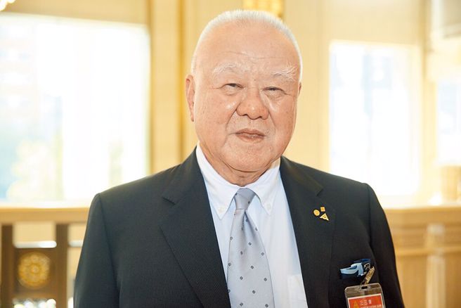 中华民国三三企业会理事长林伯丰。（资料照片/张铠乙摄）