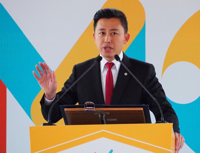 新竹市前市長林智堅。（中時資料照，陳育賢攝）
