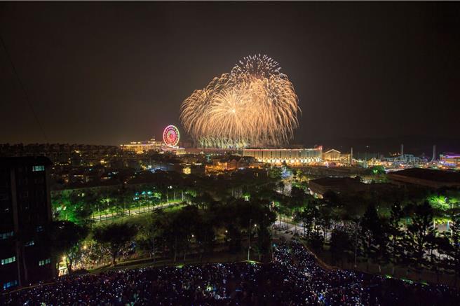 今年跨年适逢连续假期，义大世界周边道路将实施3阶段交通管制，并提供免费接驳服务，以及散场加开义大客运前往高铁左营站，欢迎民眾多加利用。（义大世界提供／林雅惠高雄传真）