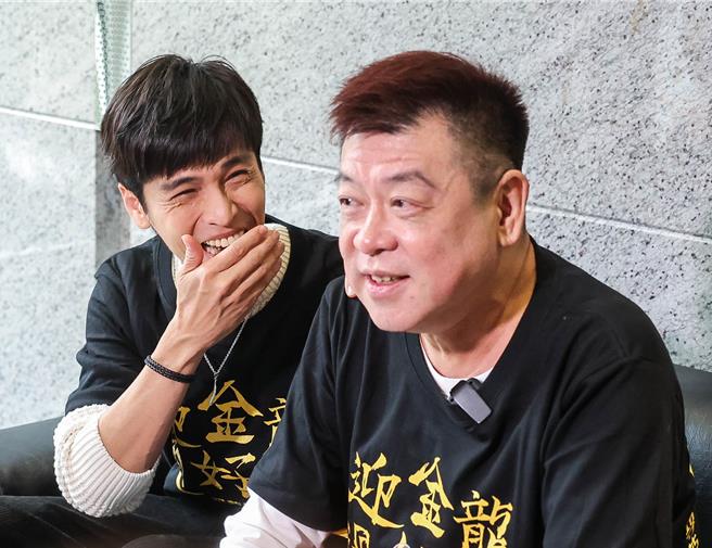 Gino（左）跟孙德荣感情相当好。（粘耿豪摄）