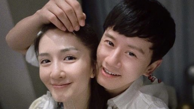 谢娜自曝「张杰不承认对我一见锺情」。（图／张杰 微博）