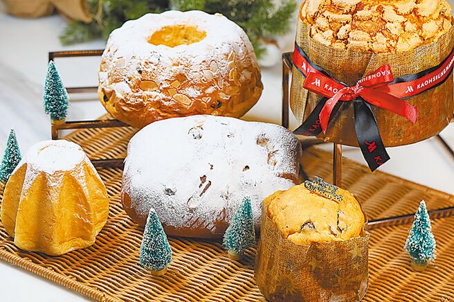 即日起至12月25日高雄万豪酒店一楼M烘焙坊进行耶诞公益义卖，所得款项的百分之十将捐助予儿童福利联盟。图／高雄万豪酒店提供