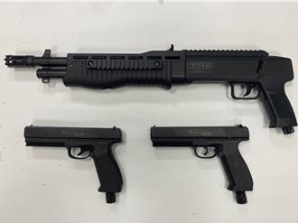 夜間槍聲大作新竹民眾驚！男持鎮暴槍對車連環射