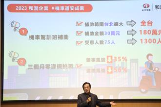 和潤企業力助交通部 180萬補助民眾上機車駕訓班