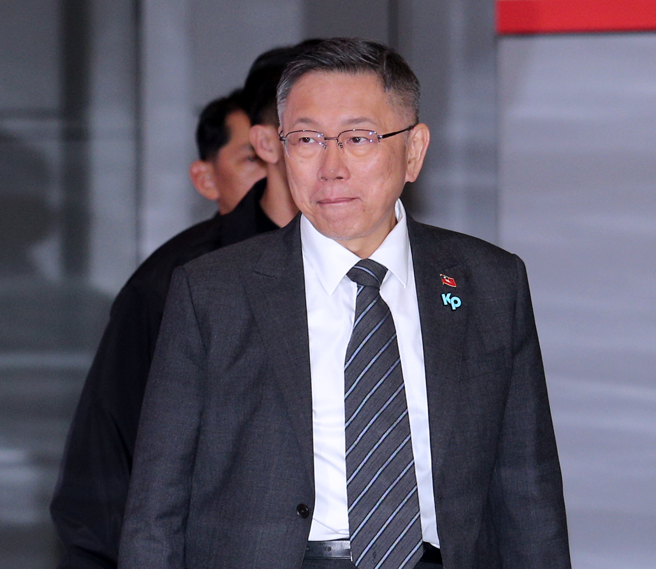 民眾党总统候选人柯文哲。（资料照,黄世麒摄）