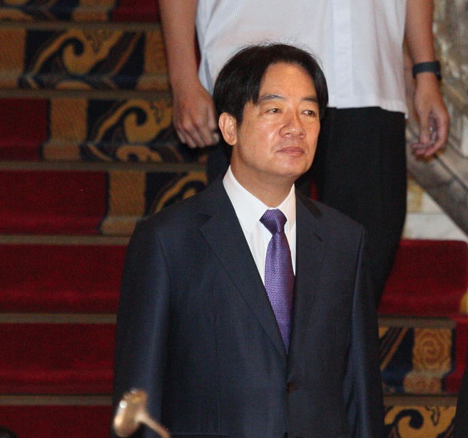 民进党总统候选人赖清德。（资料照,张铠乙摄）