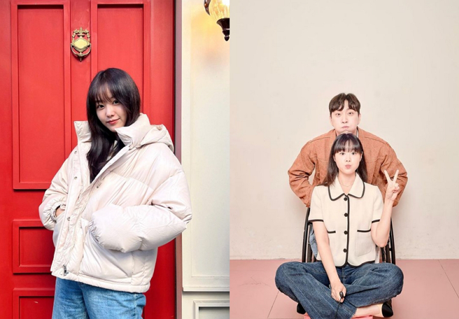 女星宋枝恩认爱YouTuber朴伟，男方是残疾人士掀起网友热烈讨论。（图／摘自宋枝恩Instagram）