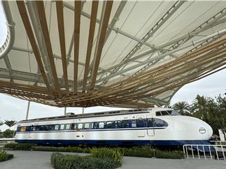 全球僅27輛「日本0系列車」 台南花魁車地景公園亮相