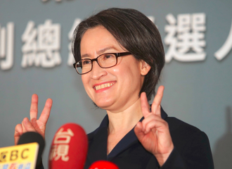 萧美琴仿「蔡英文青体」喊这句 网嘘爆：还没选上就说谎