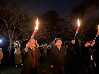 惠蓀林場「希望之樹」點燈 亮至明年2月28日