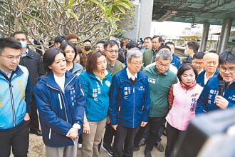 台中海線鐵路雙軌化 藍綠白交鋒