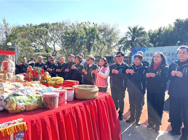 神岡區圳堵市民活動中心22日開工動土，預計2025年6月完工。（陳淑娥攝）