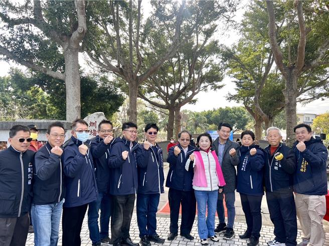 神岡區圳堵市民活動中心22日開工動土，預計2025年6月完工。（陳淑娥攝）