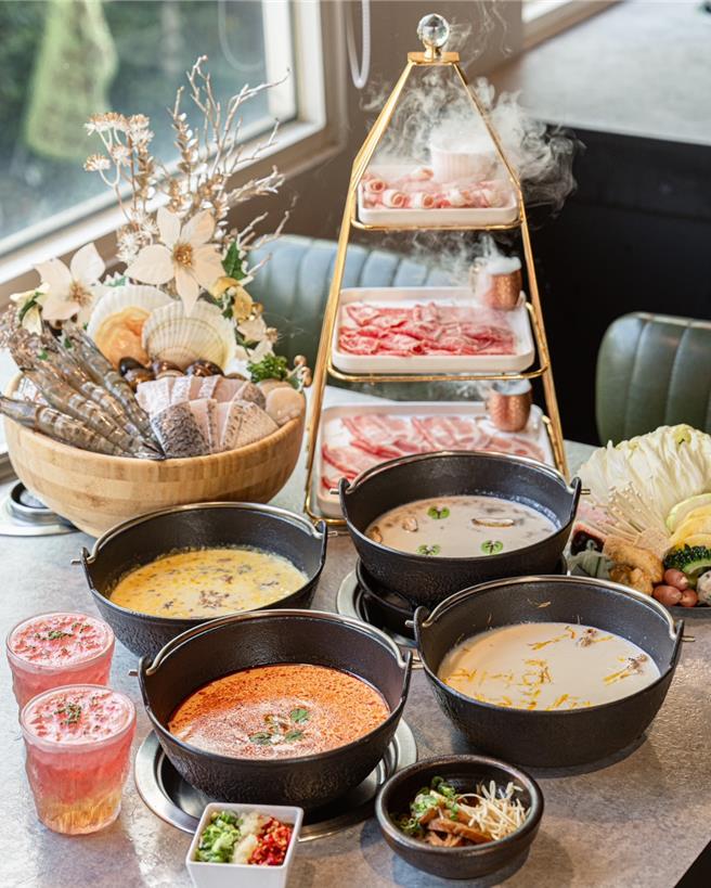 今年冬至高市府青年局特推青创店家「贰堂锅物」，让美味食物温暖大家的胃，欢度冬至。（高市府青年局提供／洪浩轩高雄传真）