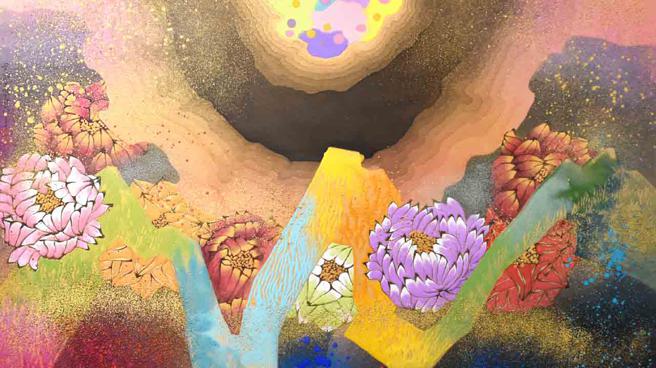 白魚作品「無隅自然」(2022年)。（圖／林伯禧（白魚）提供）