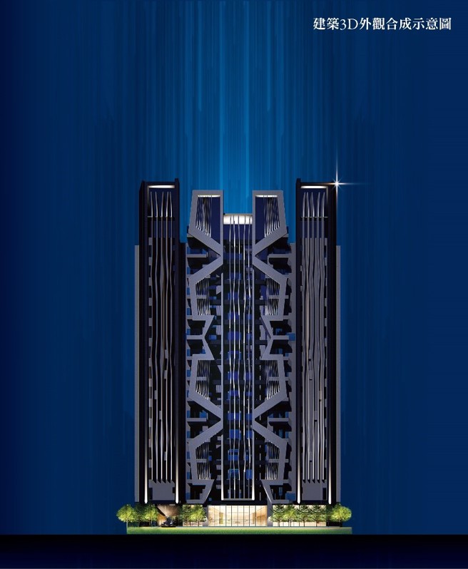 「永龙VA6巴哈」台南东区最强指标，永龙建设盛大呈献。(图/业者提供) 