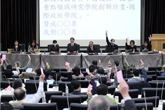 台大國際政經學院獲校務會議代表111票過關 將送教育部審議