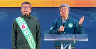 外埔造勢大會登場 陳建仁籲大陸勿介選 蔡其昌盼大甲媽選區出院長