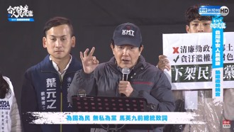 「赖神男泣保万里违建」 马英九凯道造势呛翻赖清德