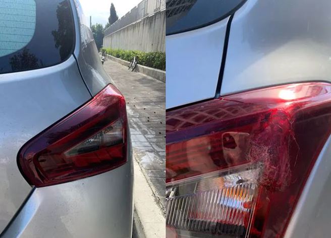 美甲妹也笑稱，完成品只能遠觀不能近距離細看，但已經很滿意了。（圖／翻攝自Dcard）