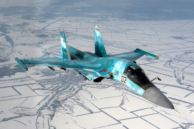 2023年12月22日，烏克蘭軍宣布，在南部赫爾松地區擊落了3架俄羅斯Su-34戰機。（Rostec）