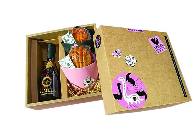 南港老爷行旅「玫瑰旅人礼盒」每盒1,480元，2024年1月15日前预订再享最低88折优惠。图／老爷酒店集团