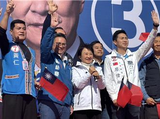 侯康台中誓師湧入6萬人 盧秀燕：扁貪污、小英腐敗、侯用生命保護人民