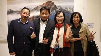 「台中美术家接力展」水墨类得奖人袁之静 大墩艺廊开展