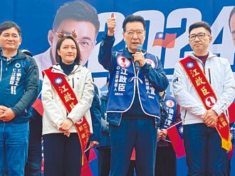 挺邁宮廟主委 牽手侯友宜喊凍蒜