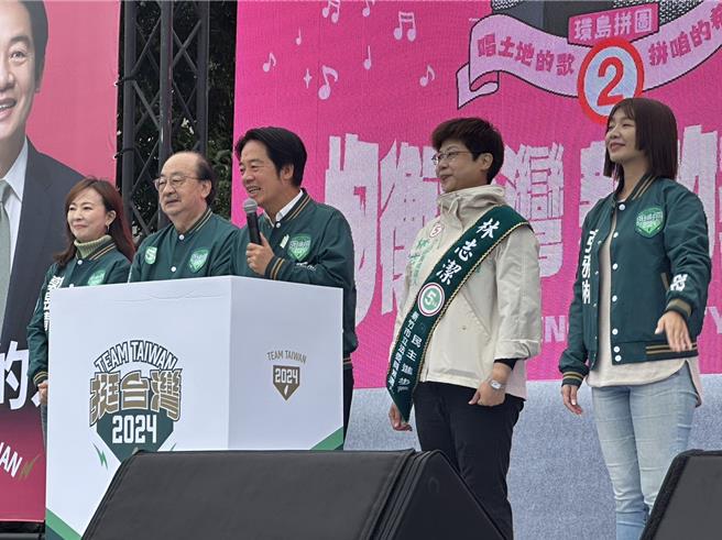 民進黨總統候選人賴清德。（黃婉婷攝）