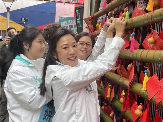 柯文哲稱韓國瑜原可能是副手，吳欣盈說，韓是總統層級選我不奇怪  。(呂筱蟬攝)