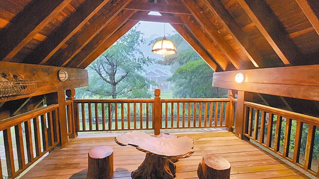 新冠疫情期間不少旅館黯然退場，民宿每年以500家的速度成長。圖為日月潭晶園休閒渡假村。（民宿協會全聯會提供／陳祐誠台北傳真）