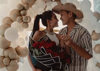 《全明星》男星求婚成功  希臘浪漫下跪「鑽戒套牢女友」