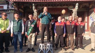苏贞昌台南衝衝衝 高喊「选情紧张不能大意」