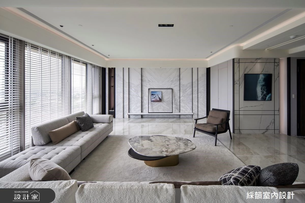 百坪實品屋啟發對家的想像力，大器尺度與茶室為生活增添尊榮儀式感(圖/設計家)