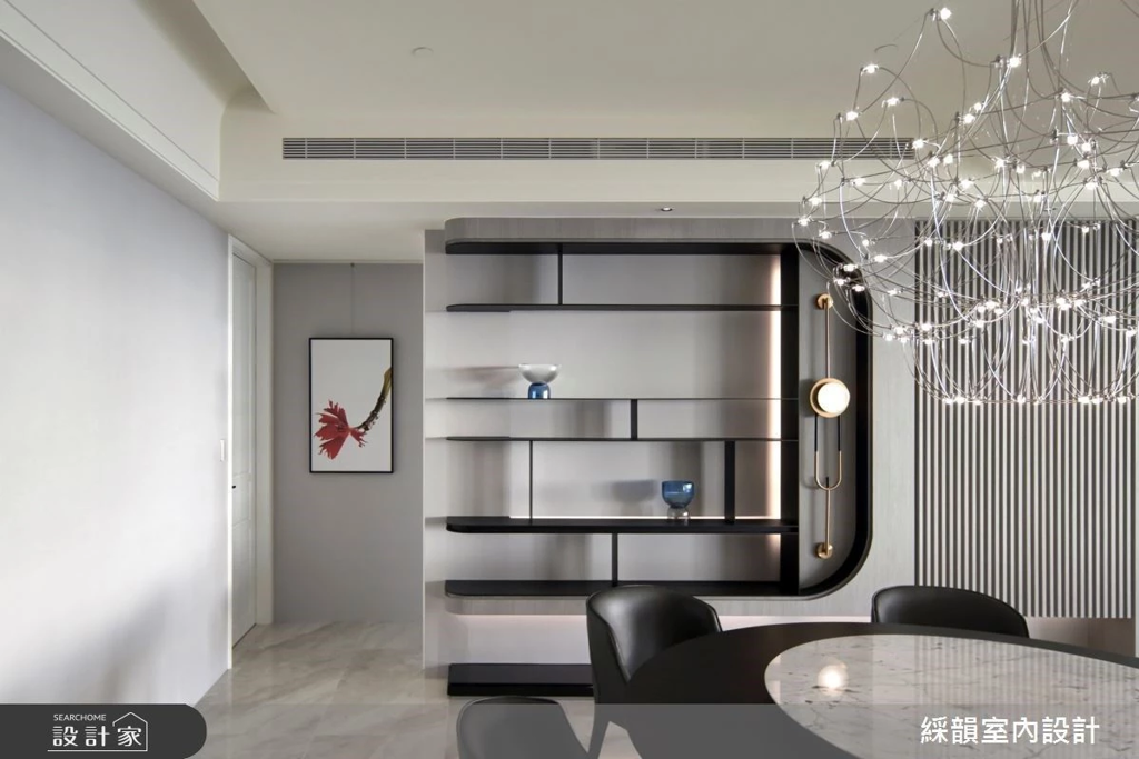 百坪實品屋啟發對家的想像力，大器尺度與茶室為生活增添尊榮儀式感(圖/設計家)