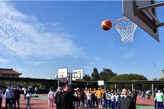 苗縣表揚協助慢飛天使優秀志工 為慢飛學生辦動感籃球活動身心