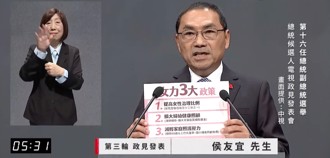 政见会》侯友宜猛攻绿性骚案 高喊「向女性致敬」