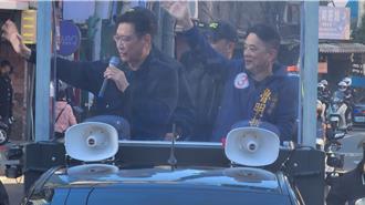 桃市立委三選區激戰 藍綠候選人今車掃拚人氣