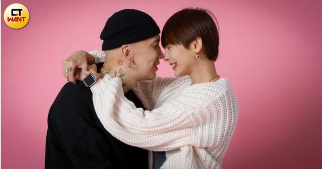 作家H與陳珮甄感情深厚但坦言仍有許多地方需要磨合。（圖／侯世駿攝）