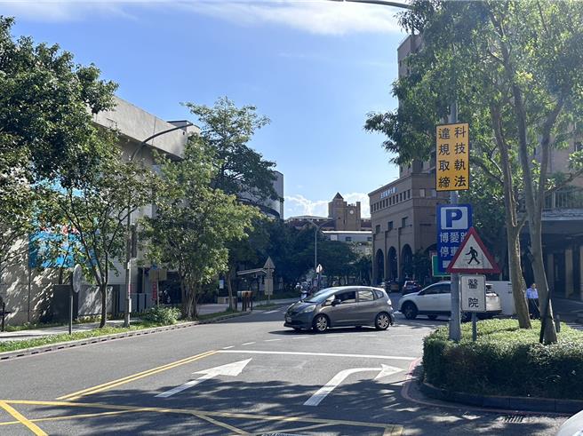 罗东镇南昌街、清潭路路口新增科技执法，明年春节后启用。（宜兰县警察局提供／吴佩蓉宜兰传真）